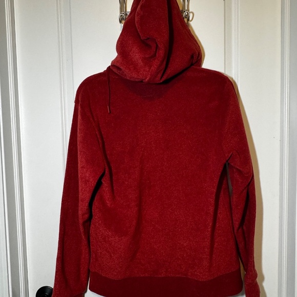 Rust Colored Women's Zip Hoodie - Picture 6 of 6